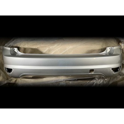 Бампер задний хэтчбек Ford Focus 2 Фокус 2 (08-11 год). Серебряный (Moondust Silver 2431)